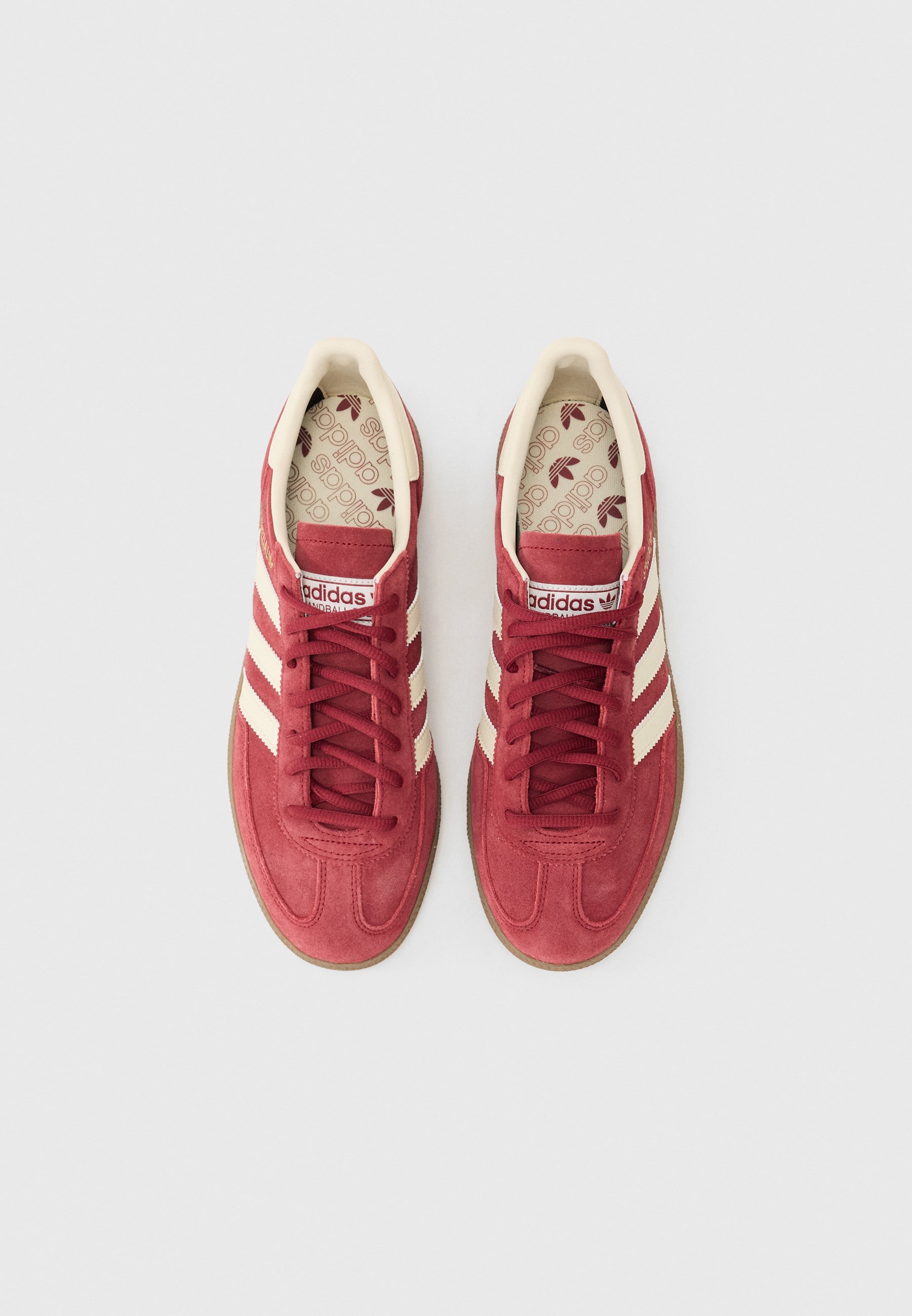 adidas Originals HANDBALL SPEZIAL UNISEX - Sneakers laag - noble maroon/cream white/gum