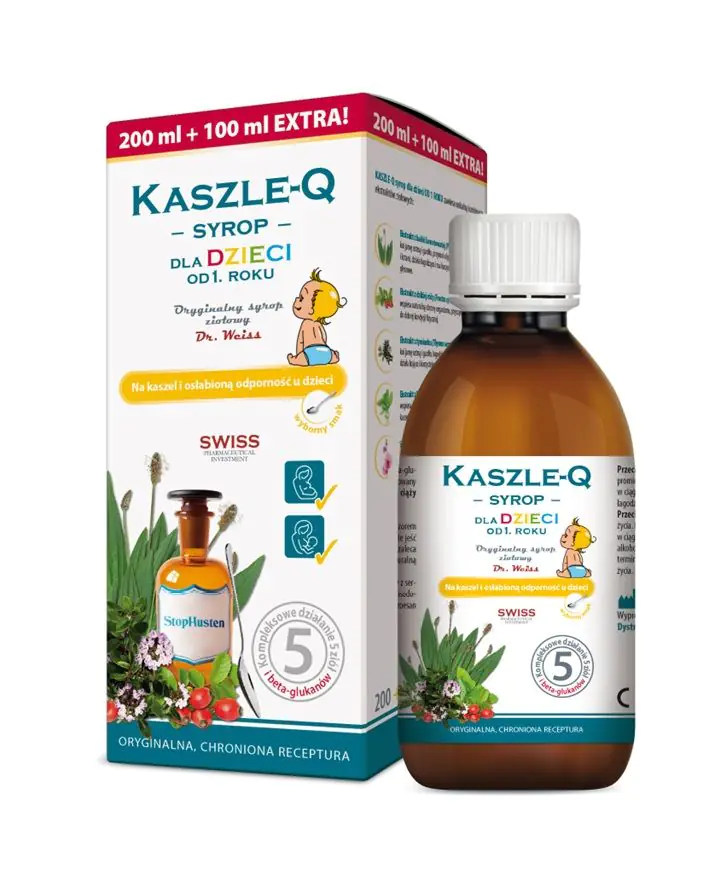 Kaszle-Q Syrop Dla Dzieci