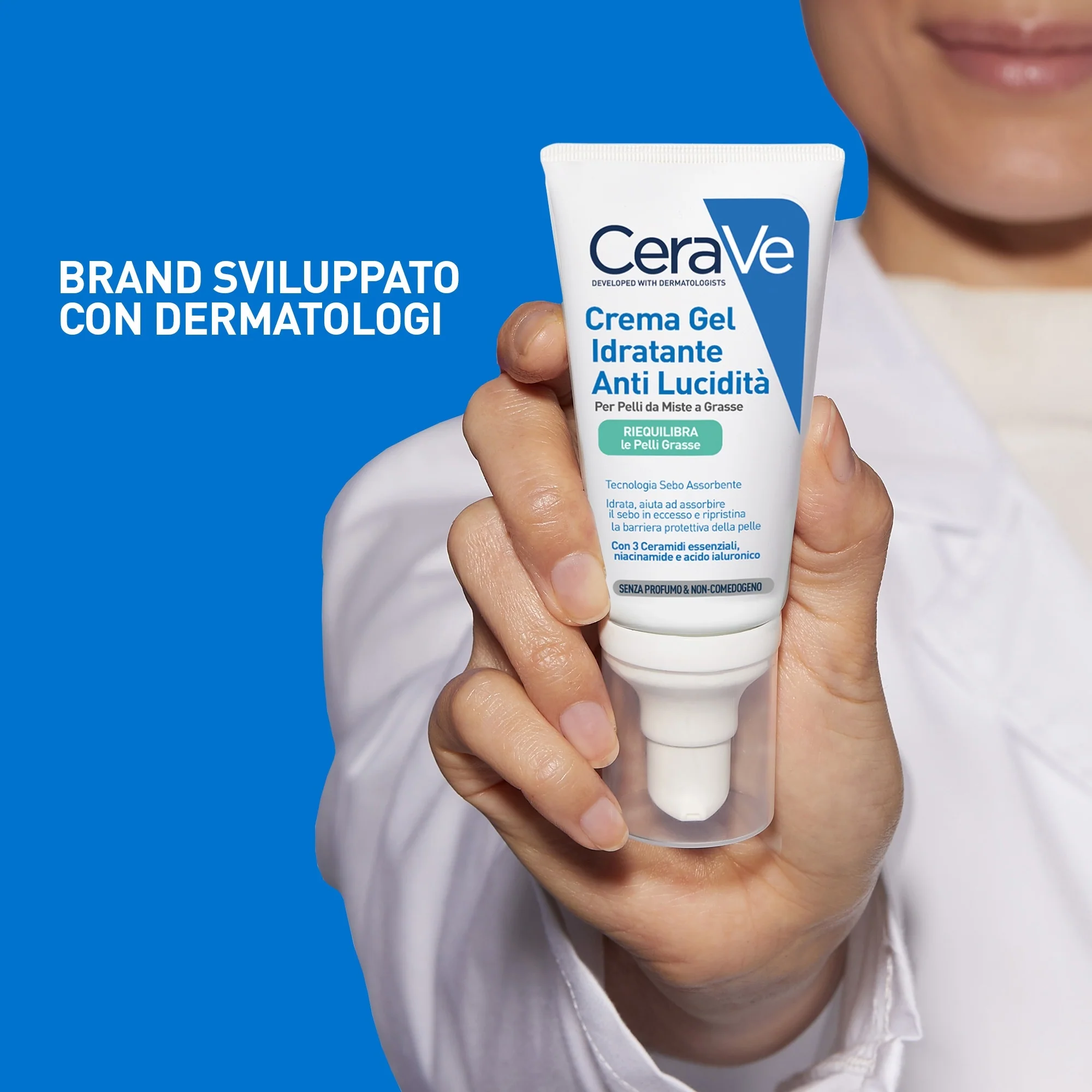 Idratanti Crema Viso Idratante Anti-lucidità Pelle Grassa e Mista - Tratt.viso 24 ore idratante, Tratt.viso 24 ore antimperfezioni