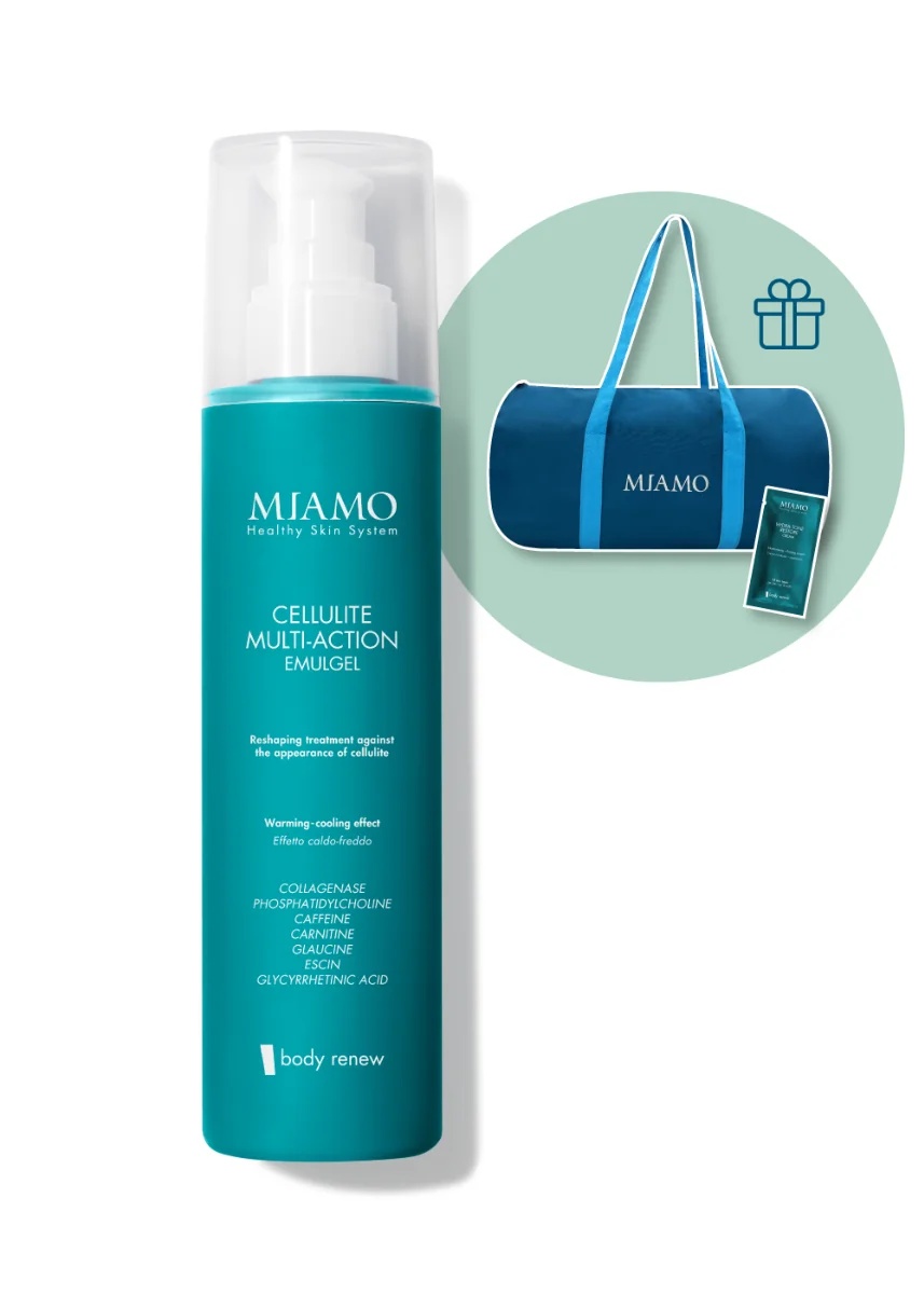 MIAMO Miamo Body Renew Body Box Anti-Cellulite 200 ml + GRATIS sporttas met vormgevende anti-cellulitiscrème