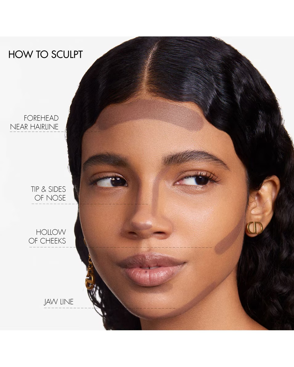 DIOR Dior Forever Skin Contour tvarujúca a bronzujúca tyčinka pre pleť - prirodzená dokonalosť - 24-hodinová dlhotrvajúca hydratácia