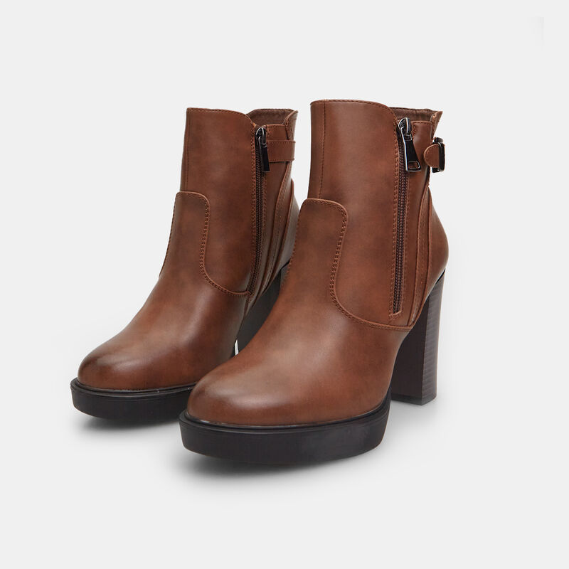 Botki damskie na obcasie 10 cm
