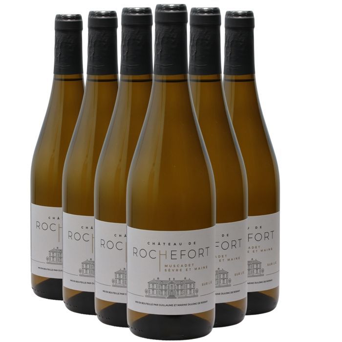 Château de Rochefort Muscadet Sèvre et Maine sur lie 2021 - Vin Blanc du Val de Loire (6x75cl)