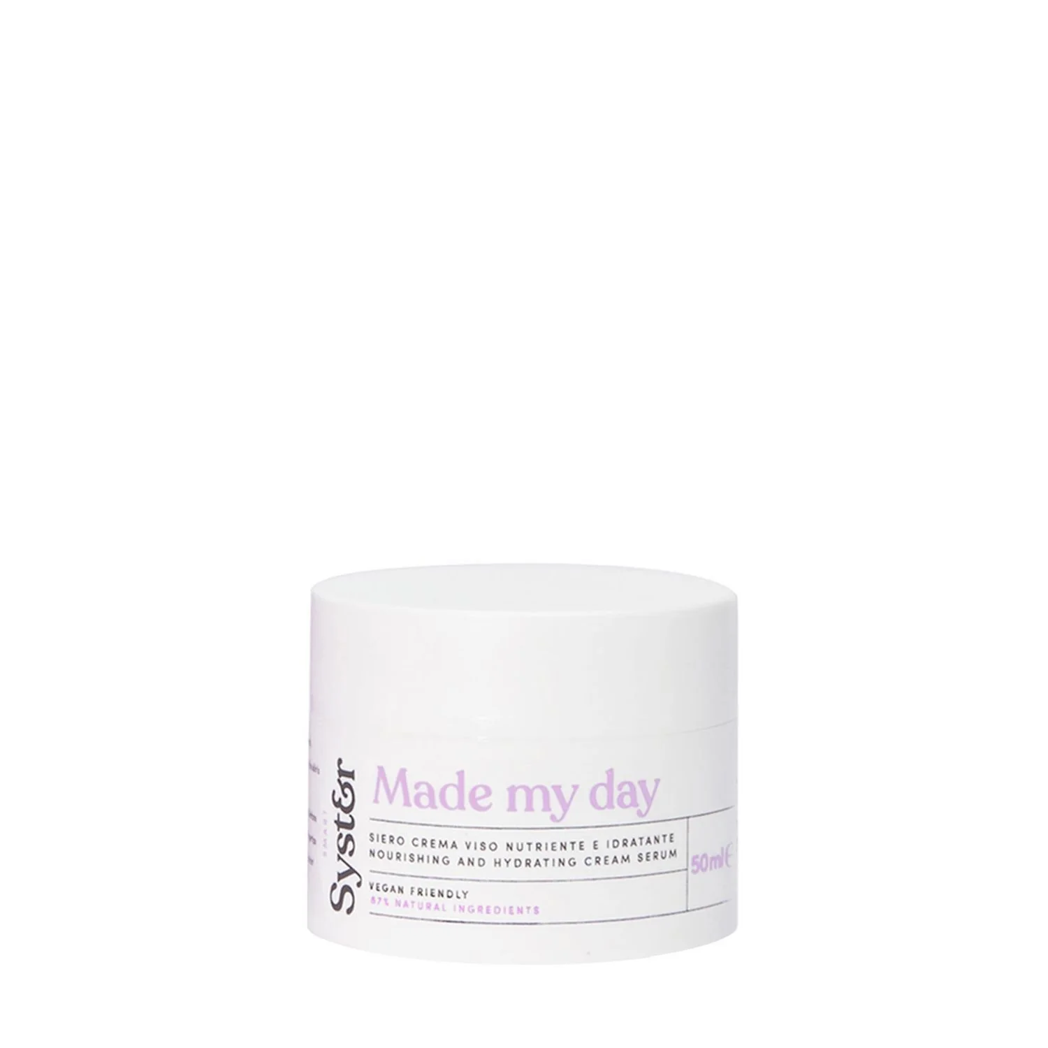 Syster Smart Made My Day - Tratt.viso 24 ore nutriente, Siero viso nutriente, Tratt.viso 24 ore idratante, Siero viso idratante