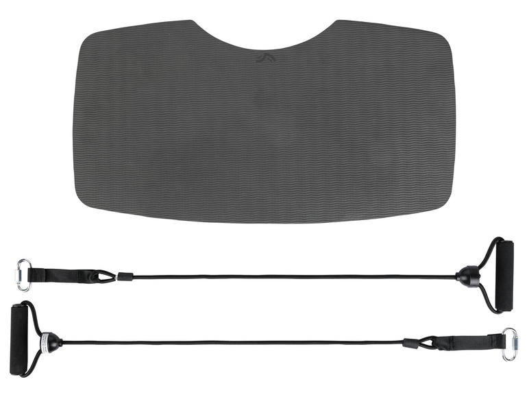 CRIVIT Vibration Board, with handles and expander