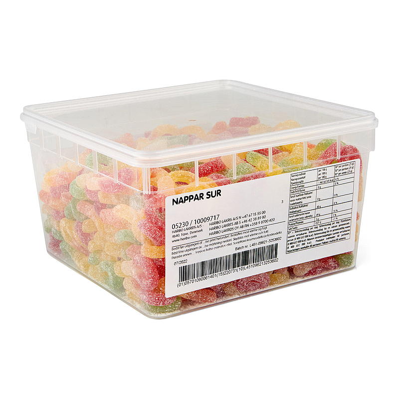 Haribo sure smokker 2,0 kg
