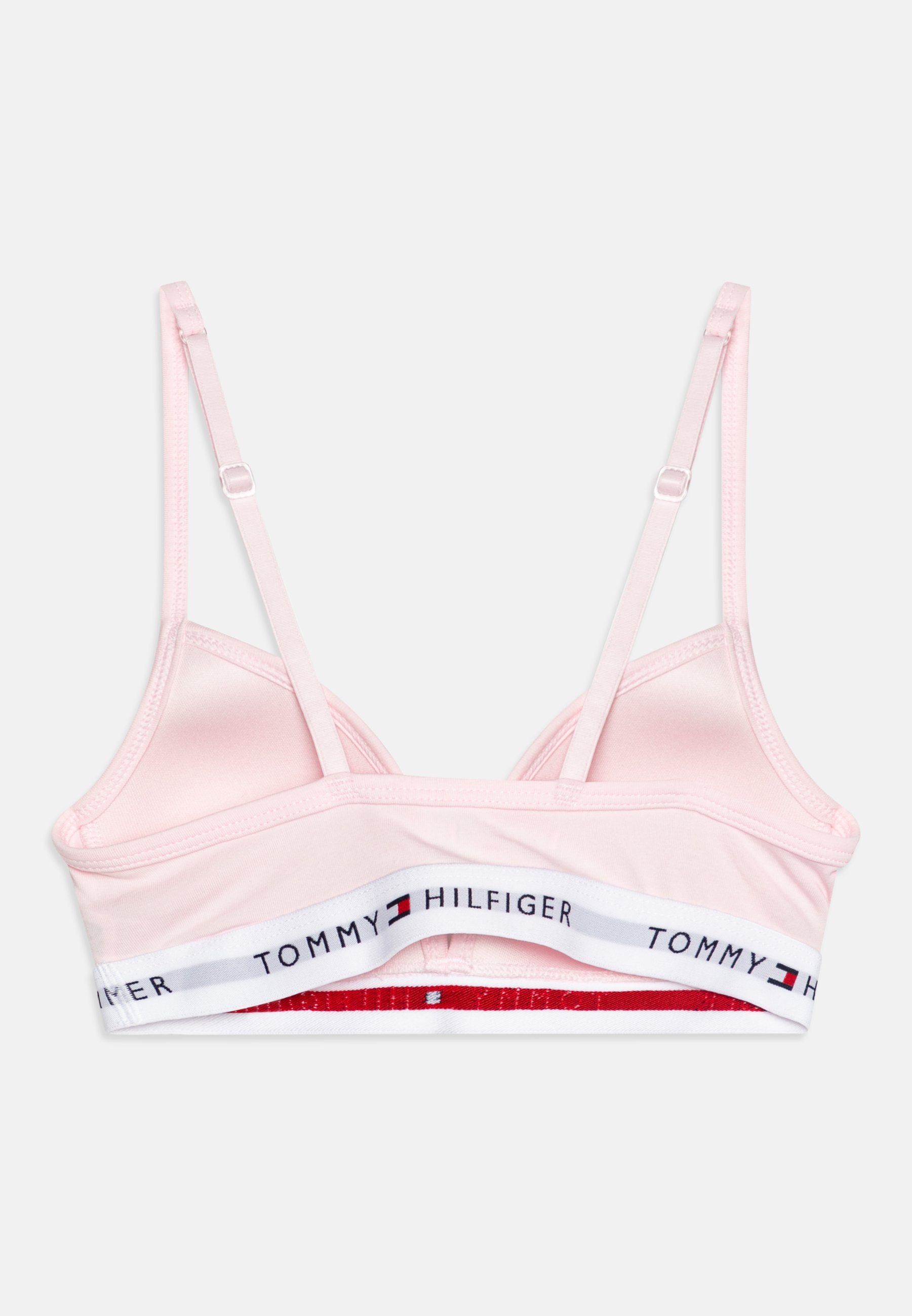 Tommy Hilfiger TRIANGLE BRA FIXED FOAM - Trīsstūrveida krūšturis - gaiši rozā
