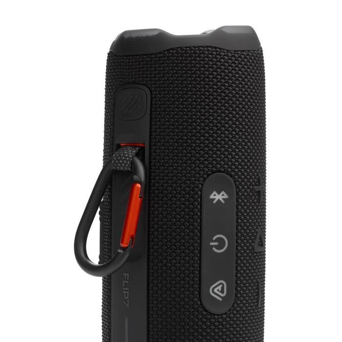 Portable speaker - JBL Flip 7 - Black - Waterproof and drop-resistant