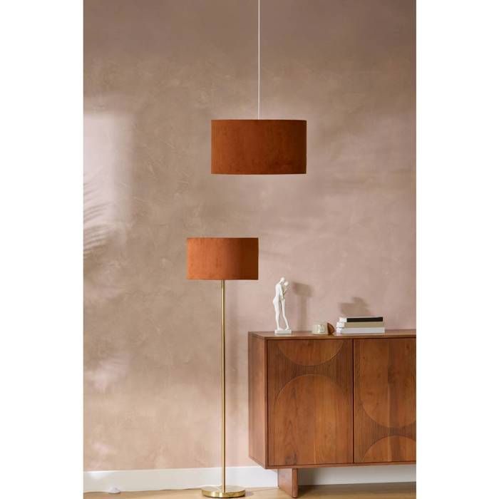 Abat-jour Beline D40cm terracotta - Atmosphera Créateur d'intérieur