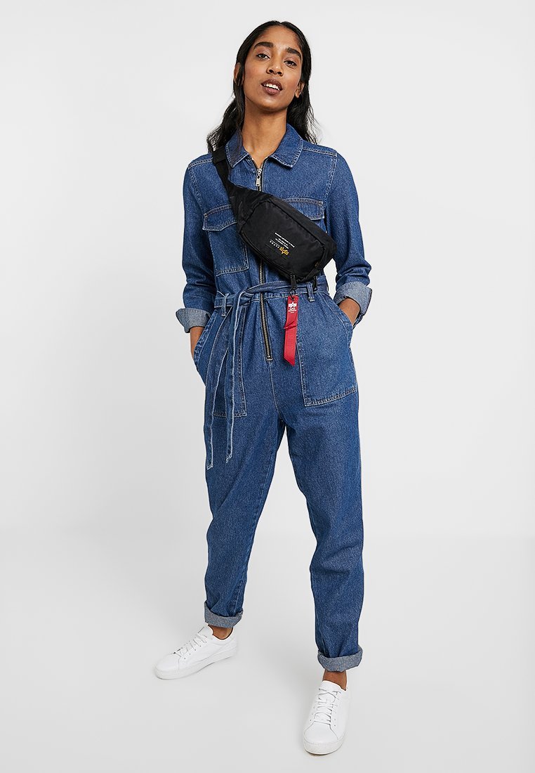Alpha Industries CREW WAIST BAG UNISEX - Heuptas - zwart