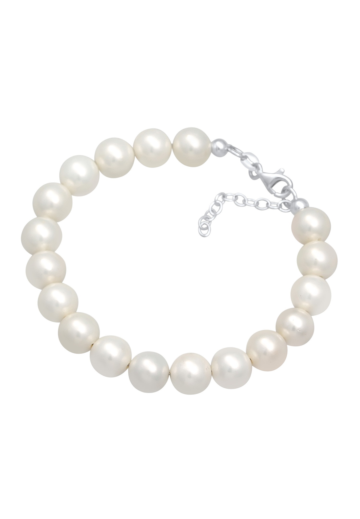 Nenalina Femmes Tendance Elégante avec perles de coquillage en argent sterling 925