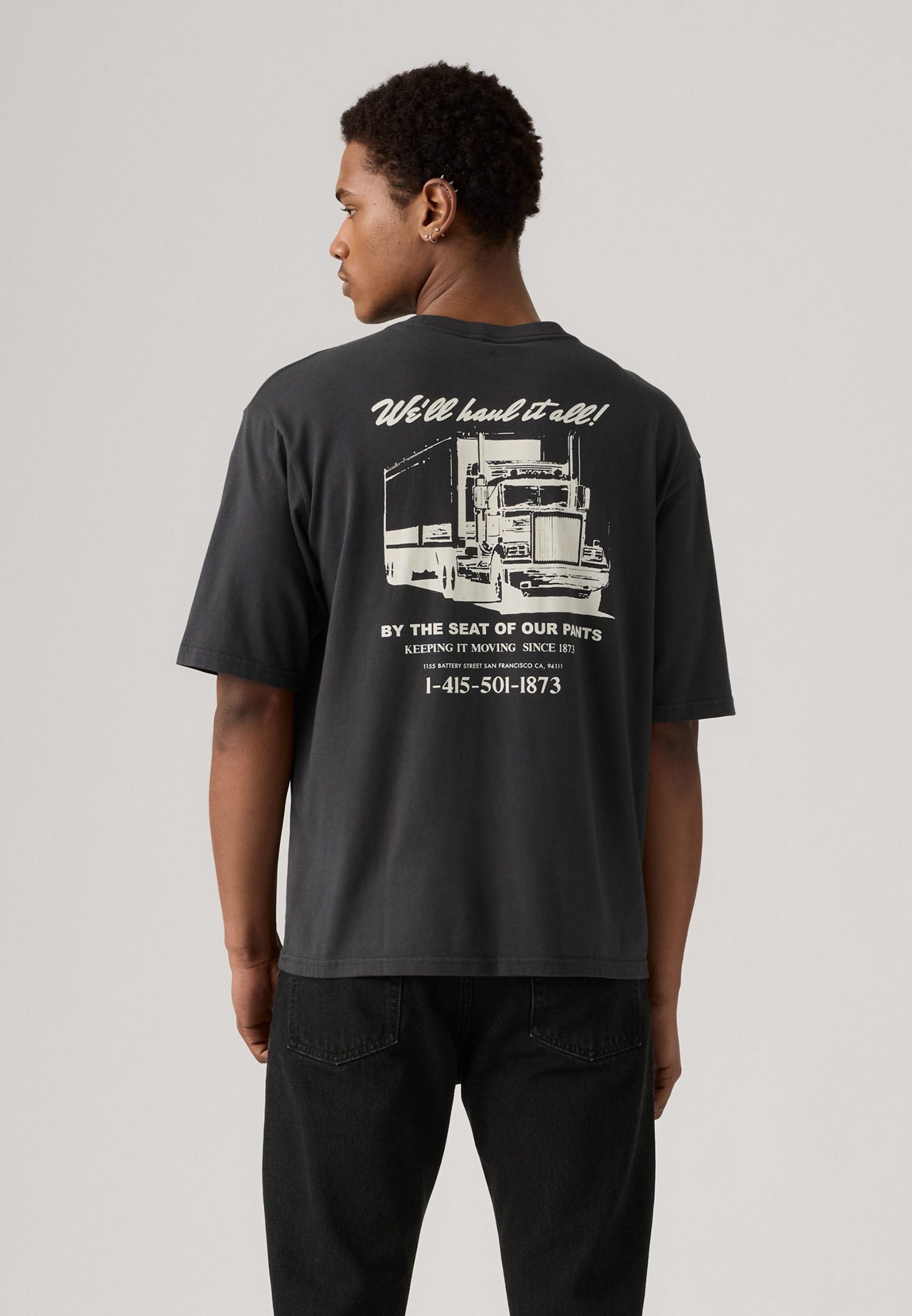 T-shirt de travail Levi's® - Imprimé - Phantom