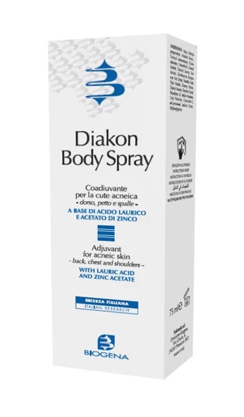 BIOGENA Diakon bodyspray voor de acnegevoelige huid 75 ml