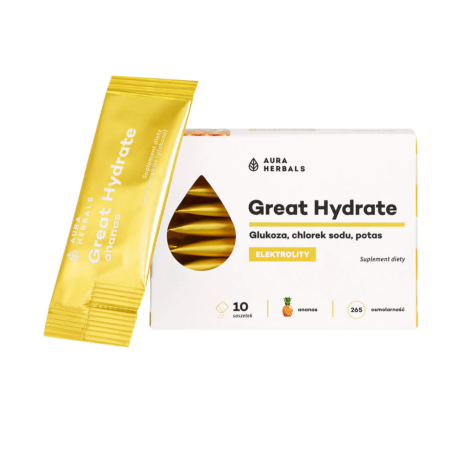 Aura Herbals Great Hydrate Ananas Saszetki
