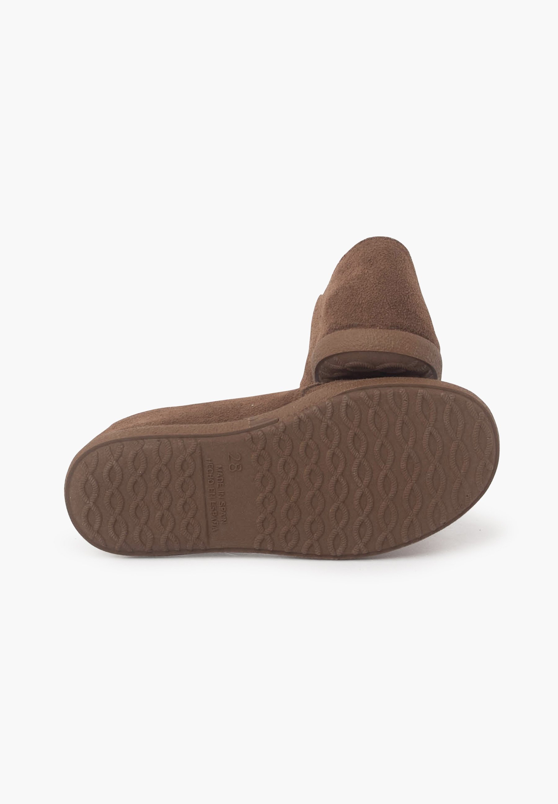 Scarpine Pisamonas per neonati - color cammello