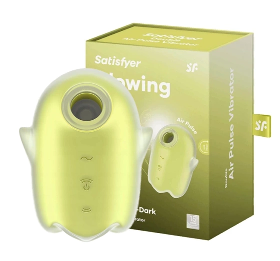 Satisfyer Glowing Ghost wibrator duszek bezkontaktowo stymulujący łechtaczkę