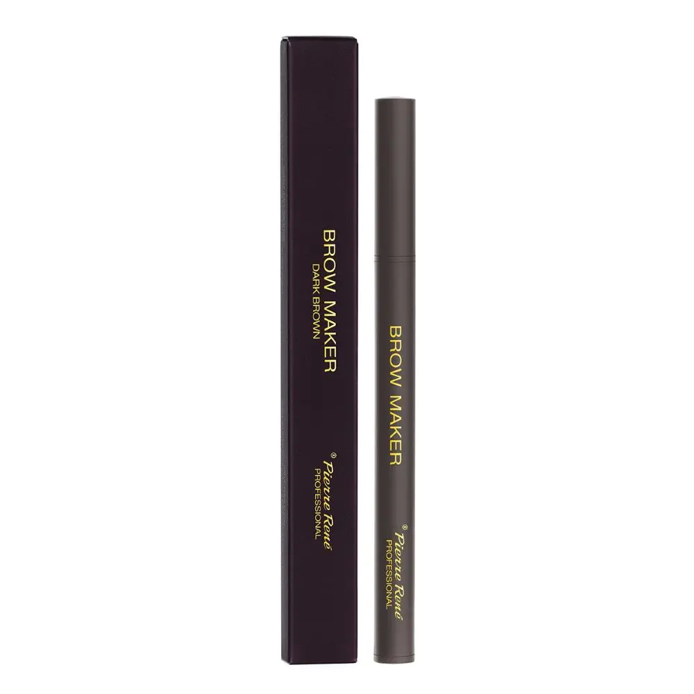 Pierre Rene Brow Maker Pisak do brwi Dark Brown 0,5g