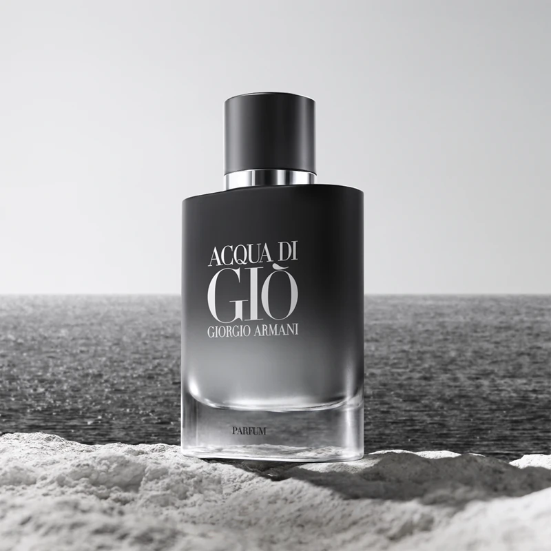 Frasco recarregável de perfume Armani Acqua di Giò Parfum para homens