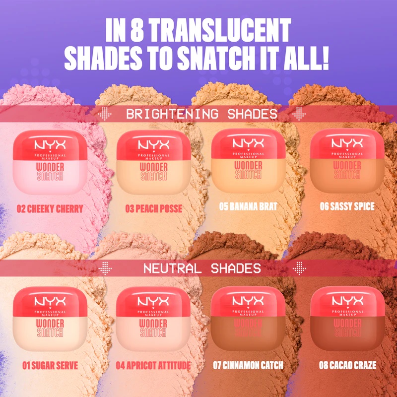 NYX Professional Makeup Wonder Snatch puder za konturiranje v prahu