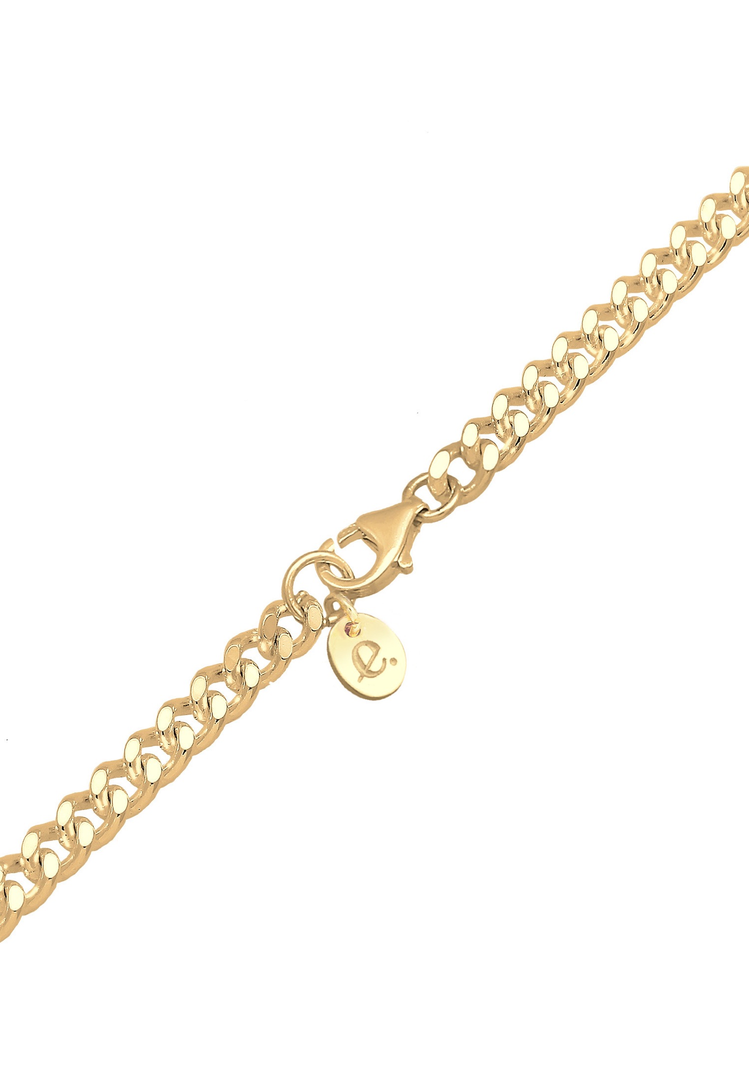 Elli PREMIUM Solide Base Combiné Collier Femme - (925/1000) Argent