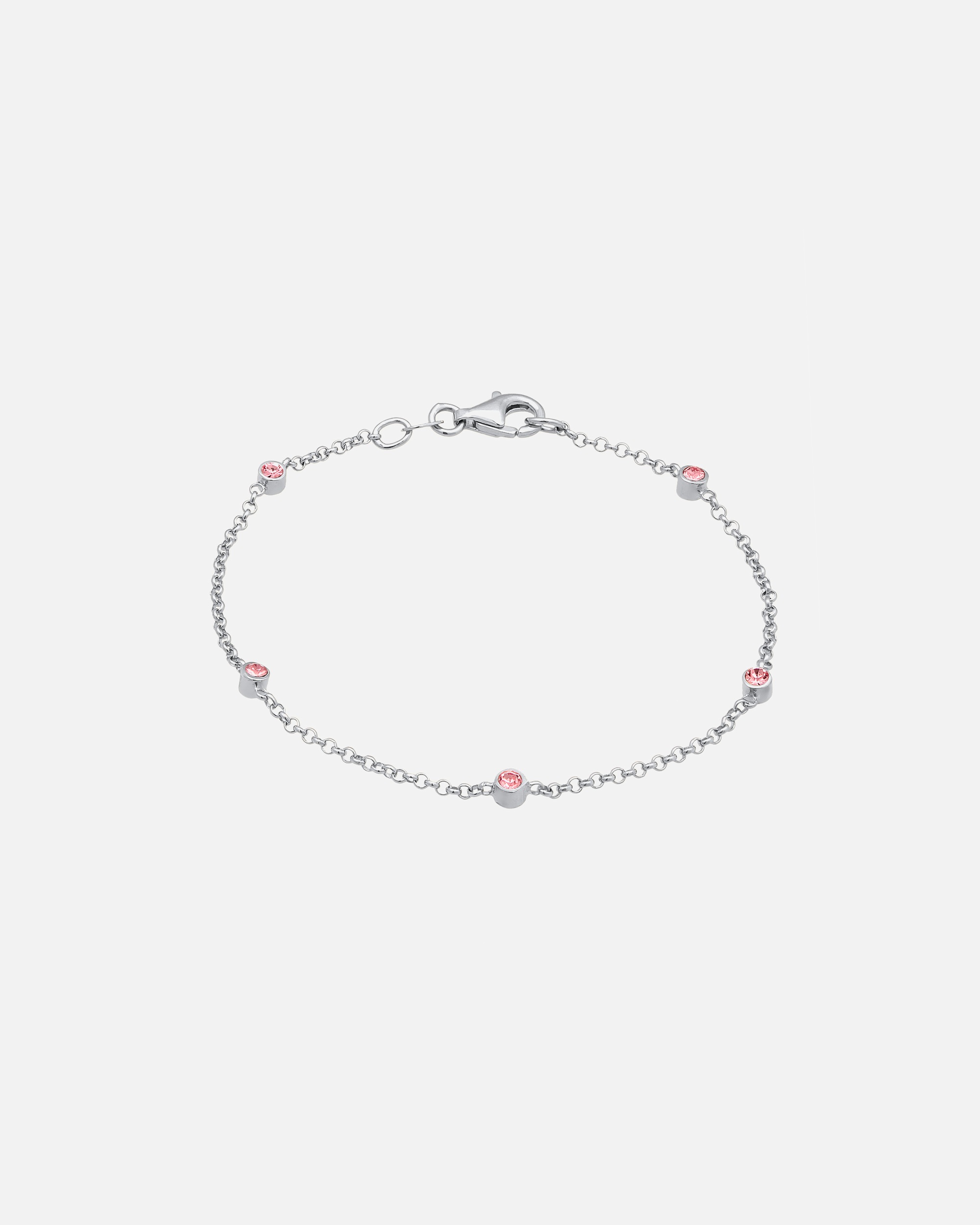 Elli Femmes Basic Filigrane Combinable avec cristaux en argent sterling 925