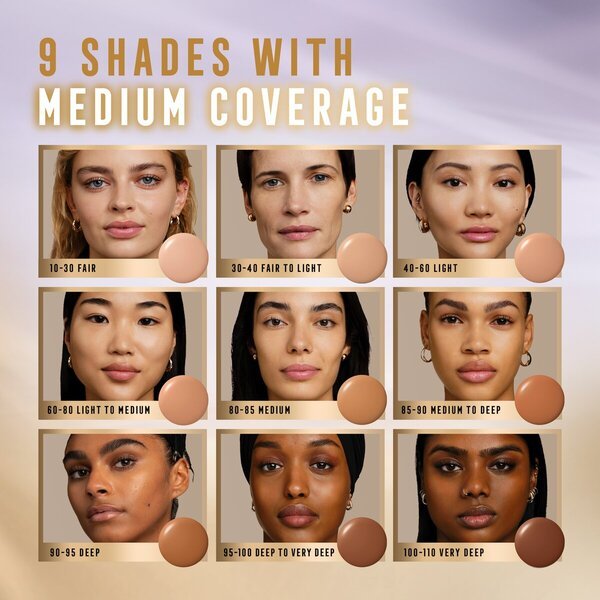 Max Factor Miracle Pure Skin Reset 80-85 Medium 2-u-1 Serum Foundation 30 ml