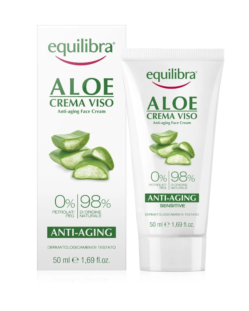 EQUILIBRA Equilibra aaloe vananemisvastane kreem 50 ml Parabeenivaba