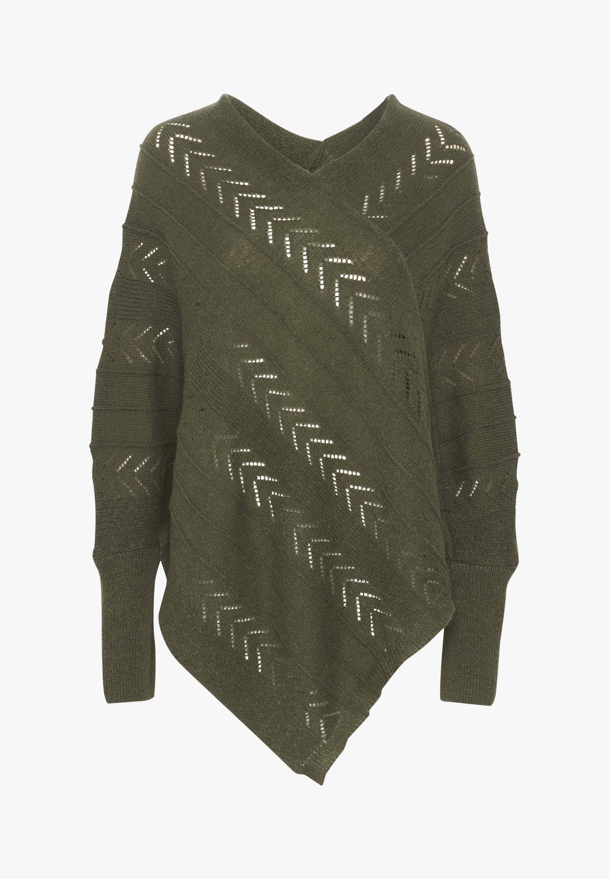 Poncho crème de vacances - Pull - profondeurs profondes