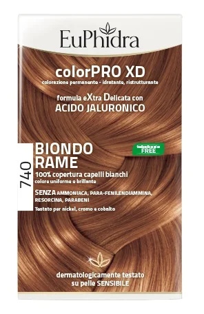 EUPHIDRA EuPhirda ColorPRO XD 740 Blond Cuivré