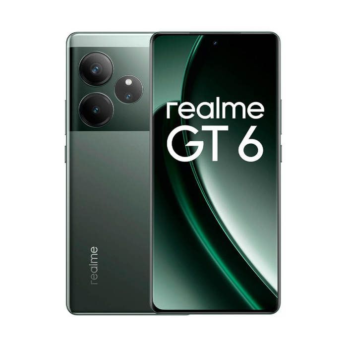 Smartphone - REALME - GT 6 - 8 Go RAM - 256 Go - Double SIM - 5G NR - Vert