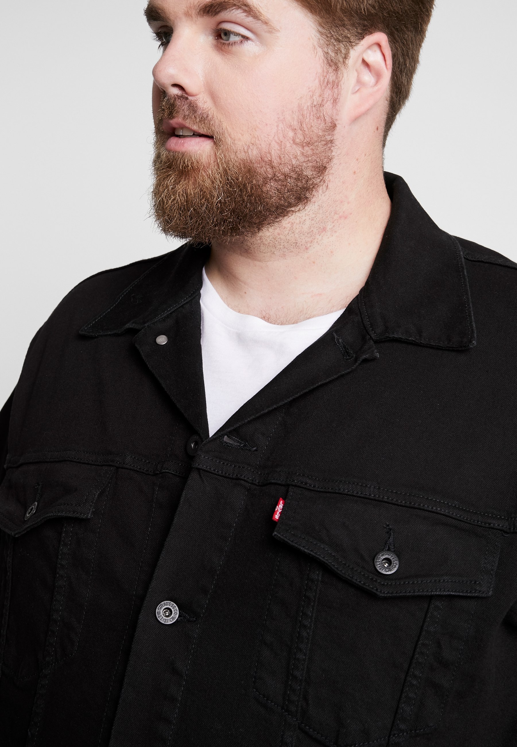 Levi's® Plus BIG TRUCKER - Dongerijakke - lamar