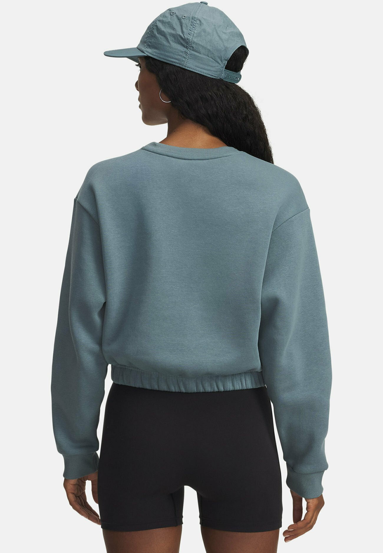 Sweat-shirt Under Armour RIVAL FLEECE PIPED - bleu jaspe