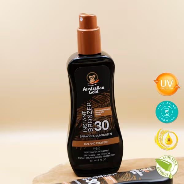 Australian Gold Instant Bronzer SPF30 sprej za sunčanje 237ml