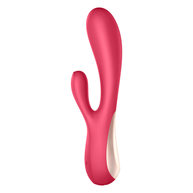 Satisfyer Dual Stimulation Mono Flex -vibraattori, punainen, 1 kpl.
