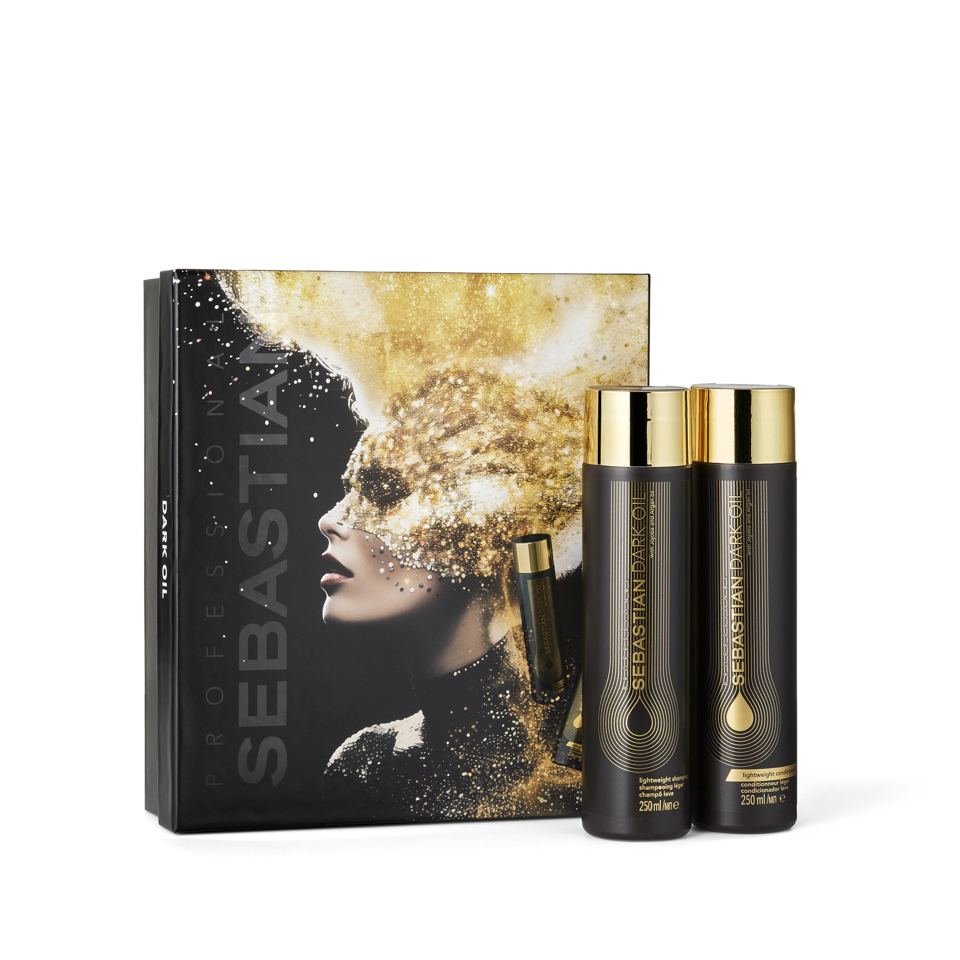 Cutie cadou cu ulei negru - Sebastian Professional