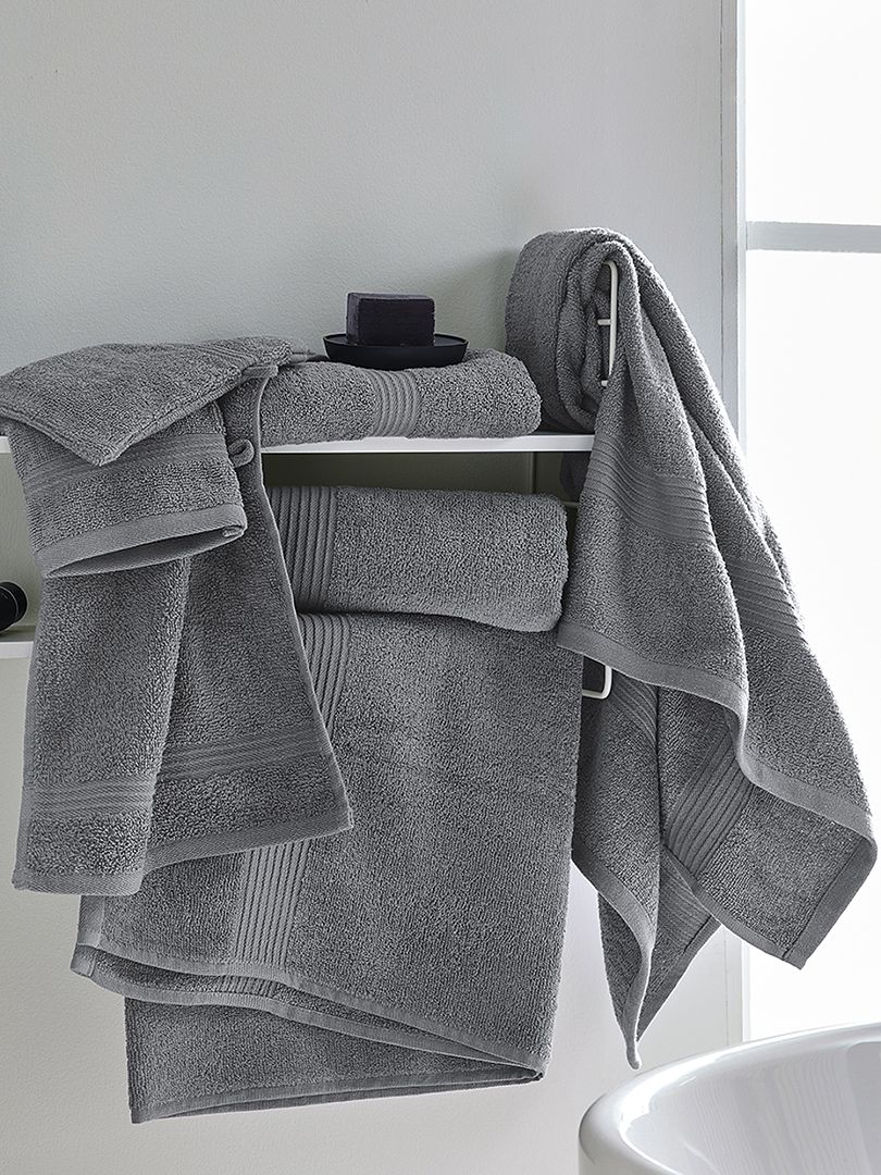 Toalha de banho maxi 90 x 150 cm - CINZA