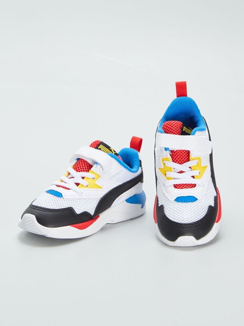 Tênis multicolorido 'X Ray Lite' da Puma - Bege