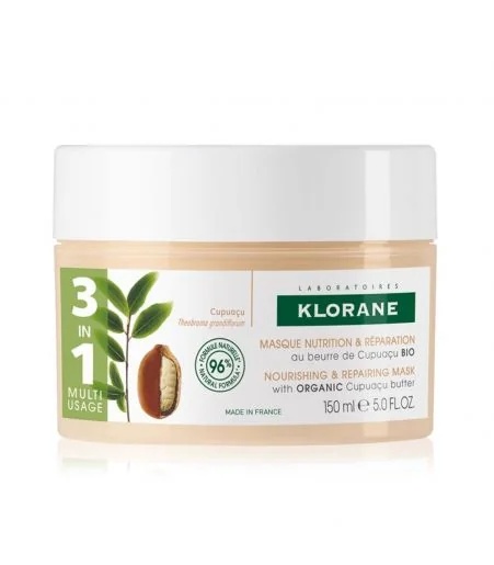 KLORANE Klorane masker met biologische cupuaçuboter 150 ml herstellend