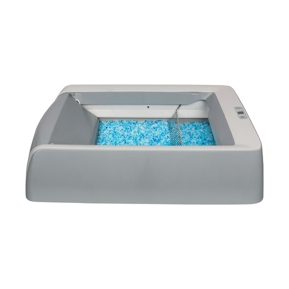 ScoopFree self-cleaning cat litter box with hood