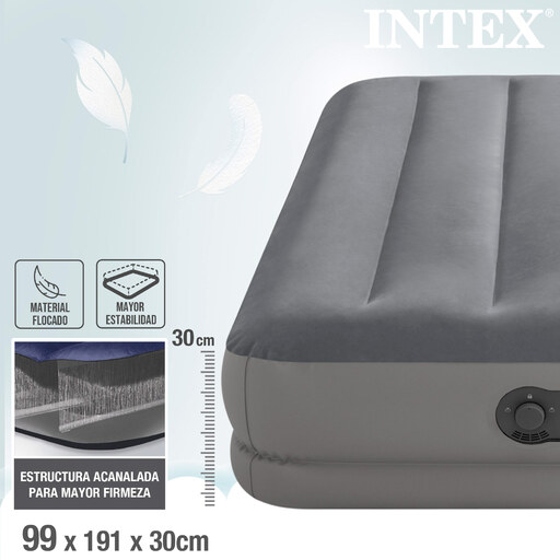  Matelas gonflable simple Intex Dura Beam Prestige