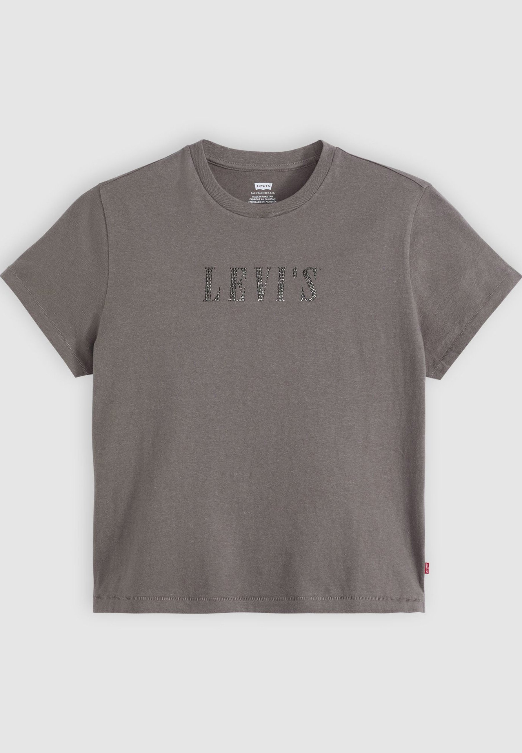 Levi's® GRAPHIC CLASSIC TEE - T-shirt met print - gerookte parelmoer