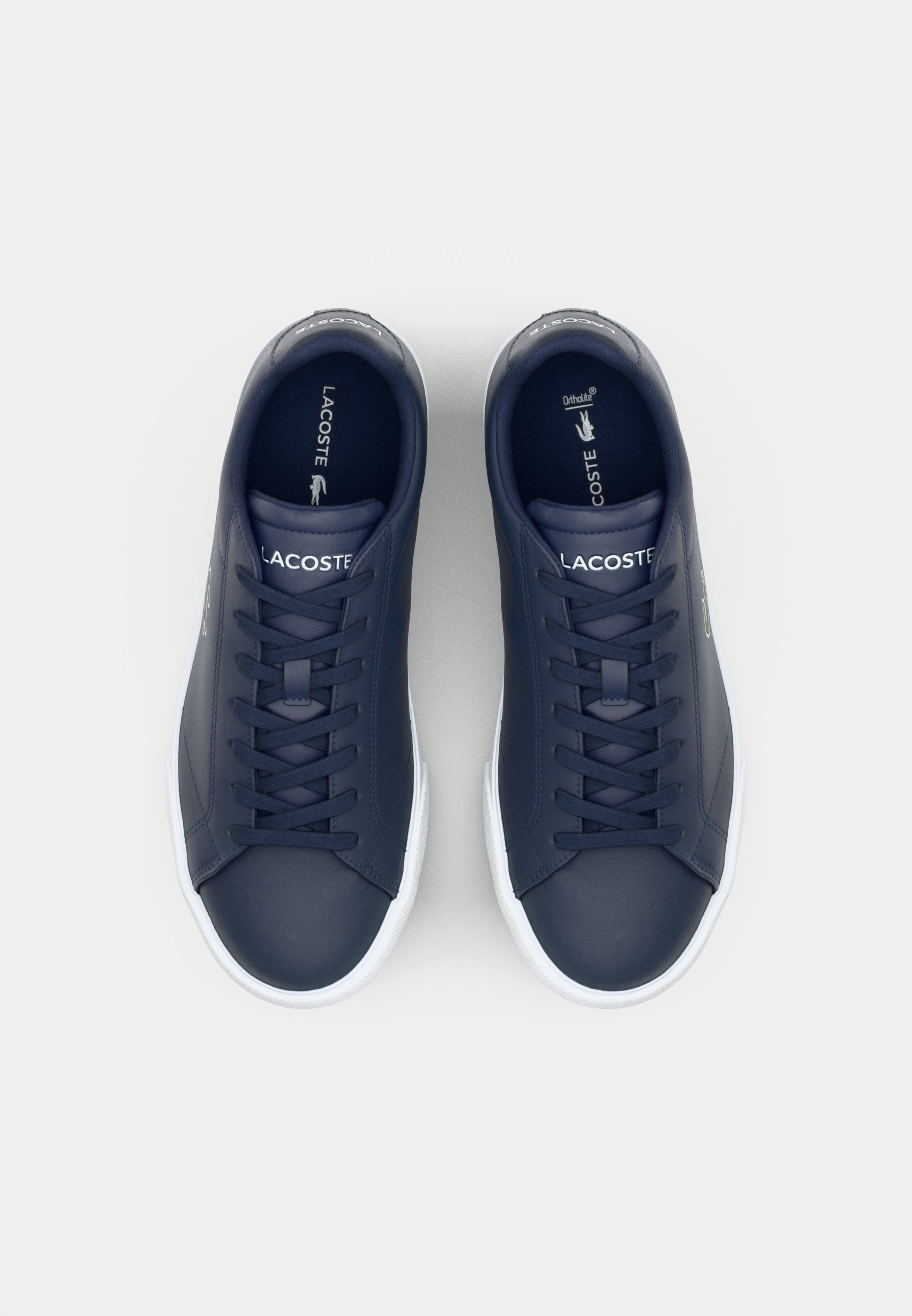 Lacoste LEROND SET 225 - Sneakersy - ciemnoniebieski