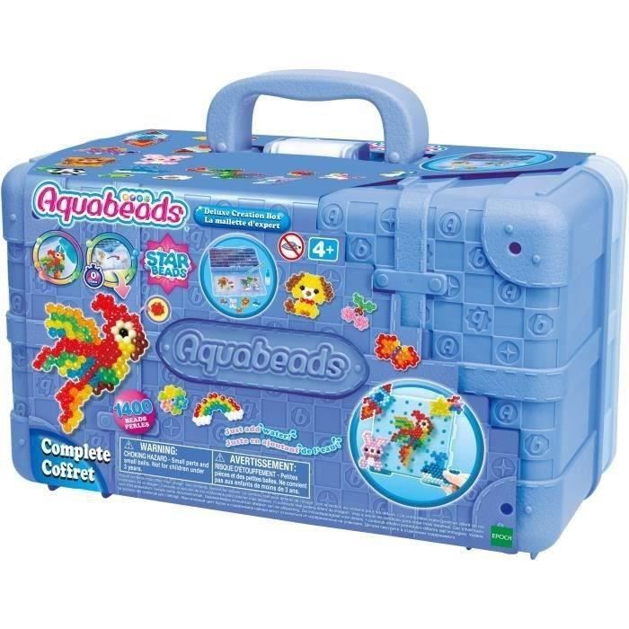 Kit esperto Aquabeads, set di 1400 perline multicolori, perline che si attaccano con l'acqua, 31967, età 4+