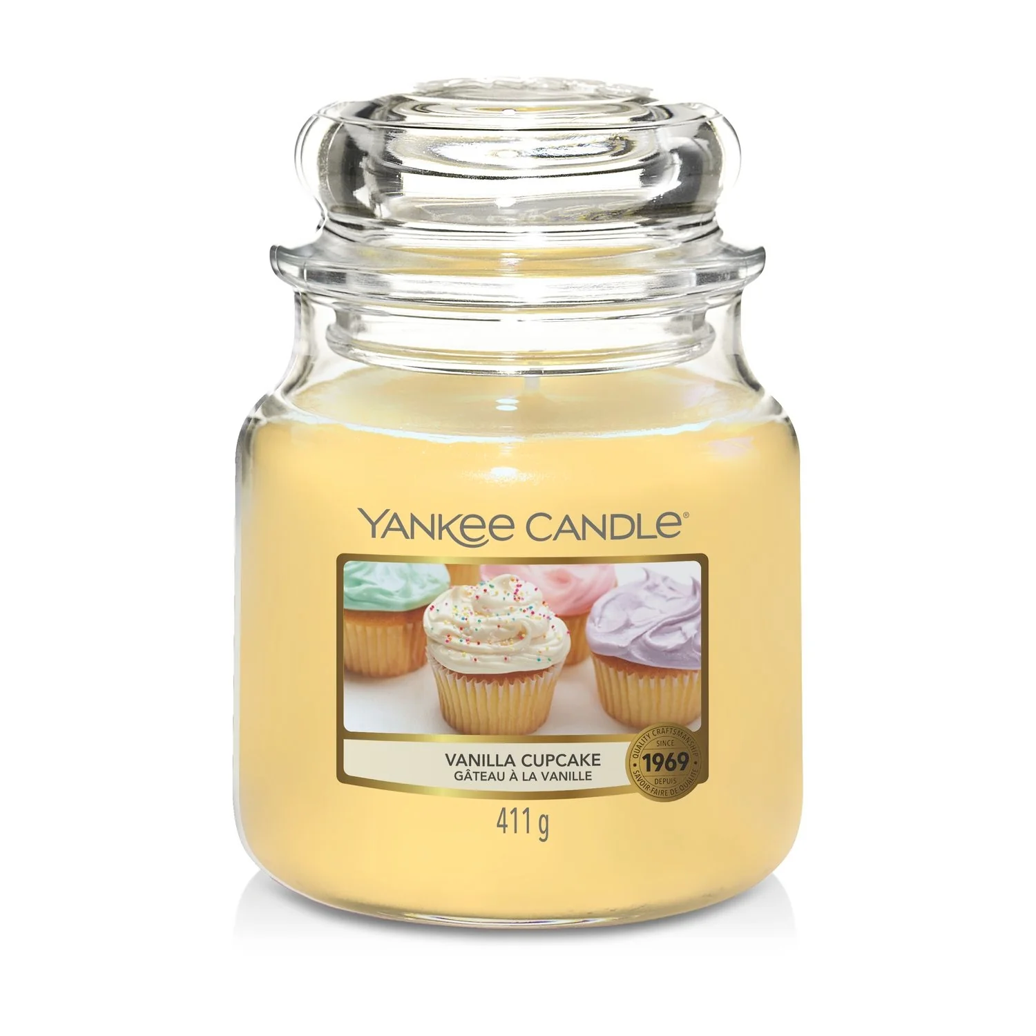 Jar Candles Vanilla Cupcake - Candela Profumata