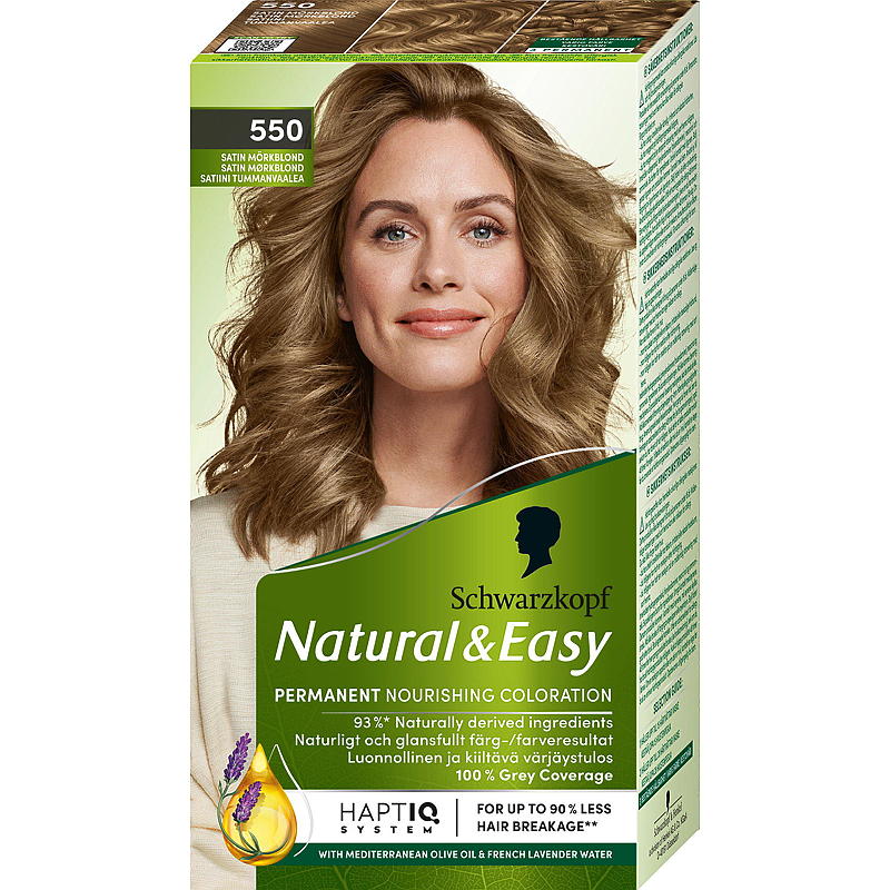 Natural & Easy Haarfarbe Natural & Easy 550 Dunkelblond