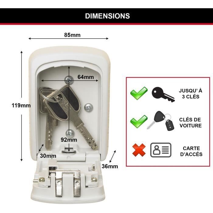 Masterlock Security Cabinet Key Box 5401EURD Size M