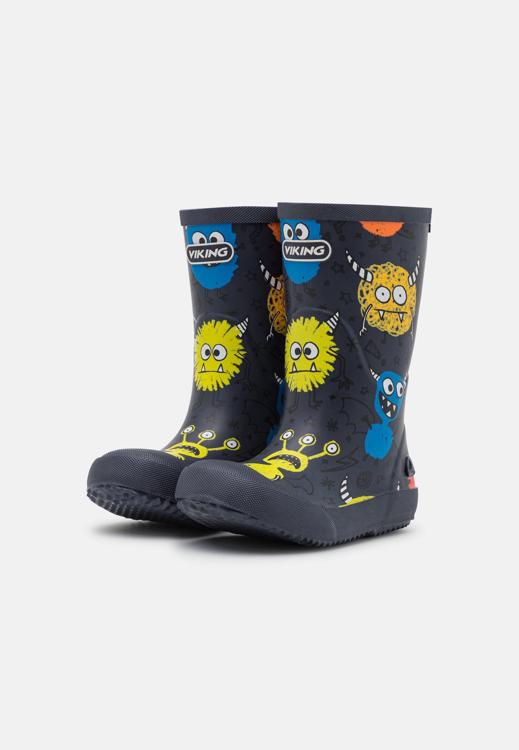 Bottes de pluie unisexes Viking INDIE PRINT - bleu marine/multicolores