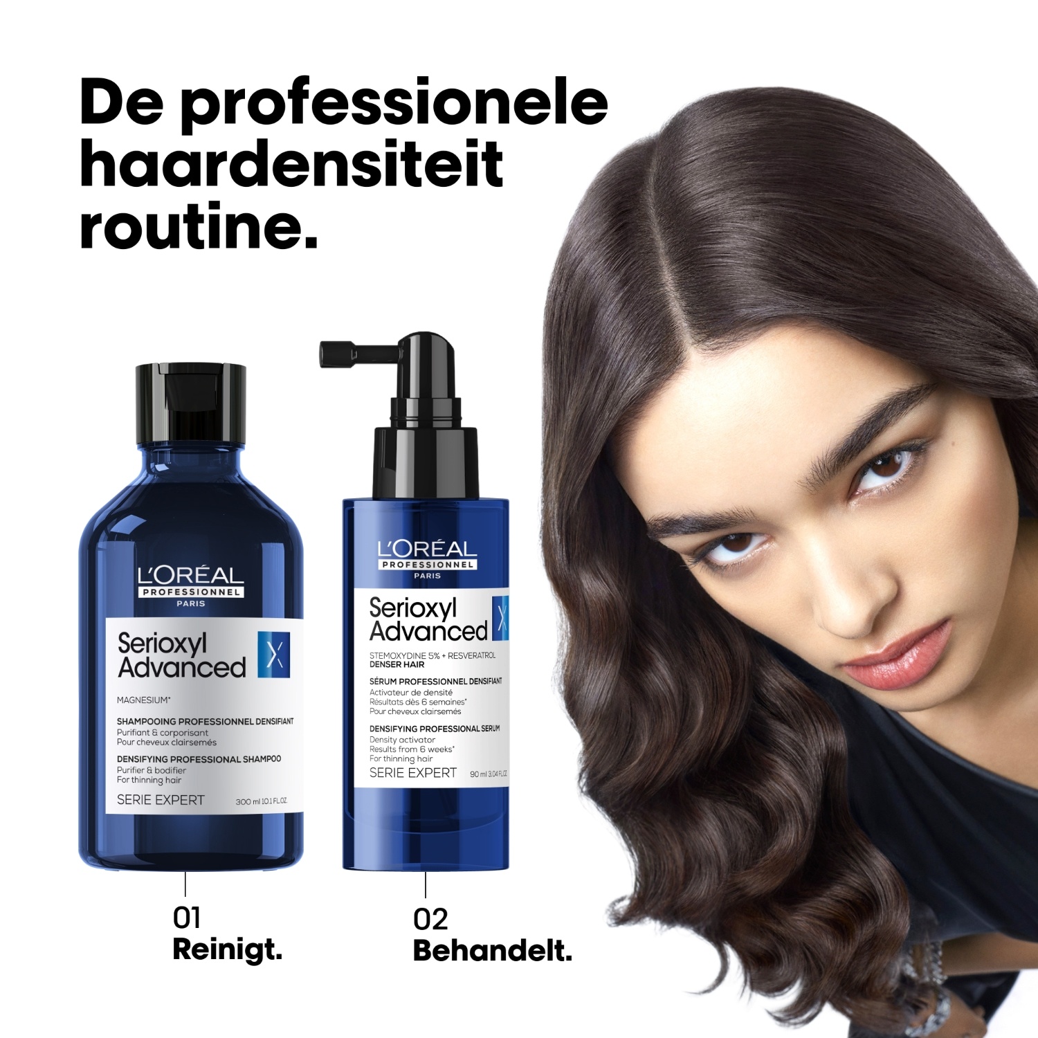 L'Oréal Professionnel Hararserum Serioxyl Advanced Density Activator serumas - 90 ml