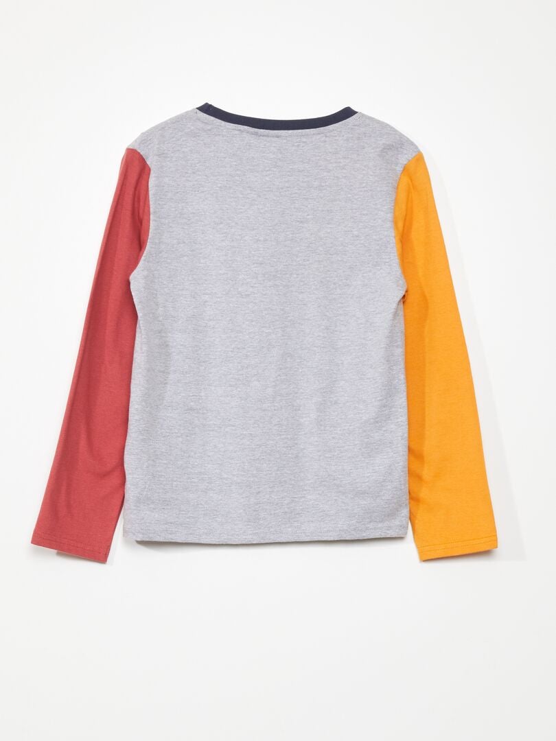 Conjunto de pijama de 2 piezas de Harry Potter - Gris