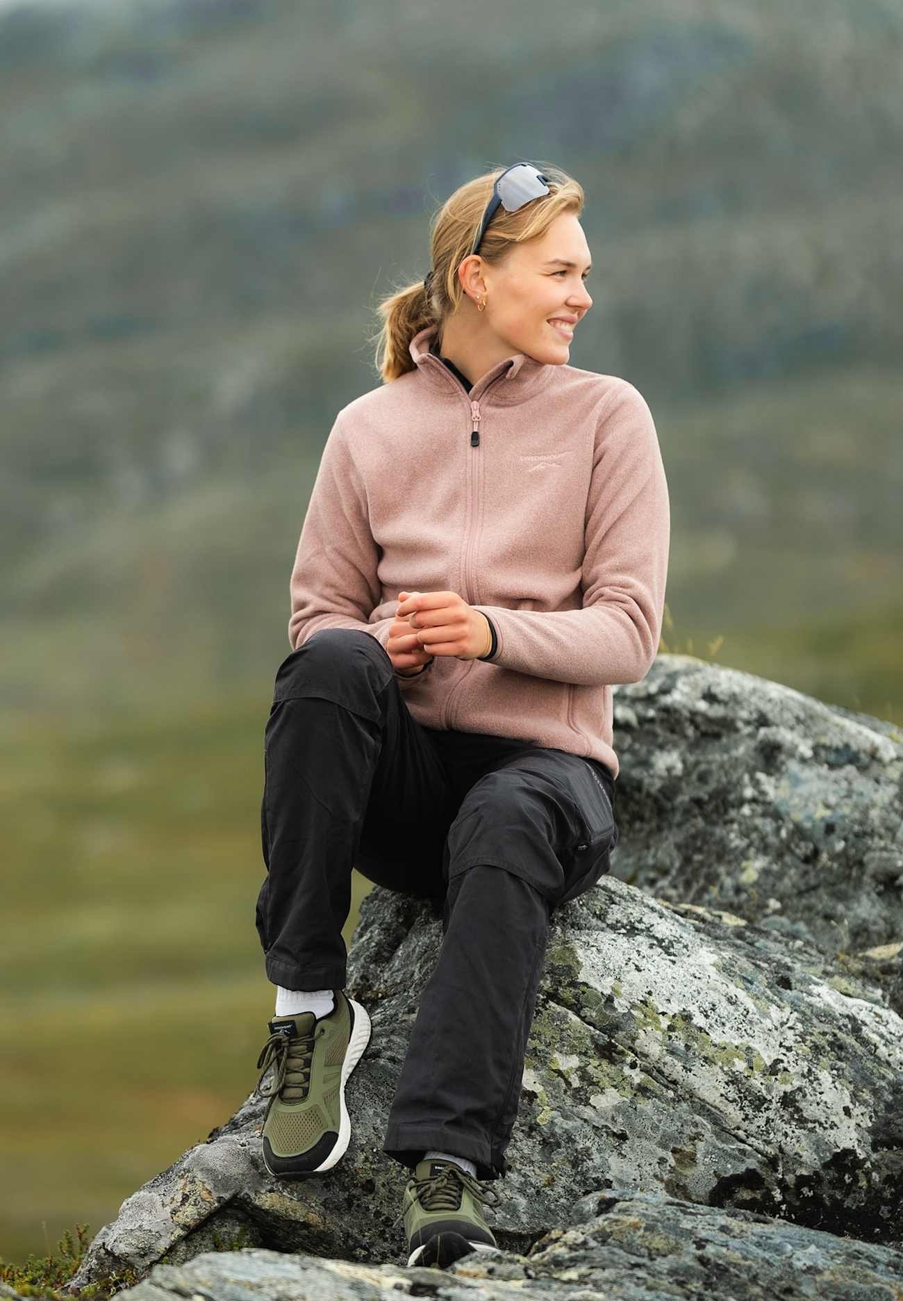 Swedemount STRYN - Jaqueta de lã - avelã melange avelã